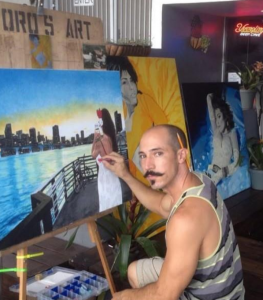 Miami artist Sergio Torres